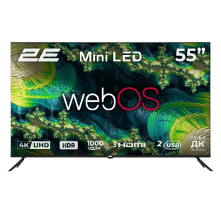 Телевізор 2E 55" 55A88H (2E-55A88H) Black