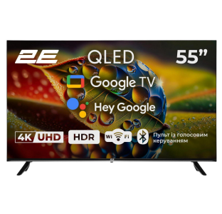 Телевізор 2E 55" 55A77Q (2E-55A77Q) Black