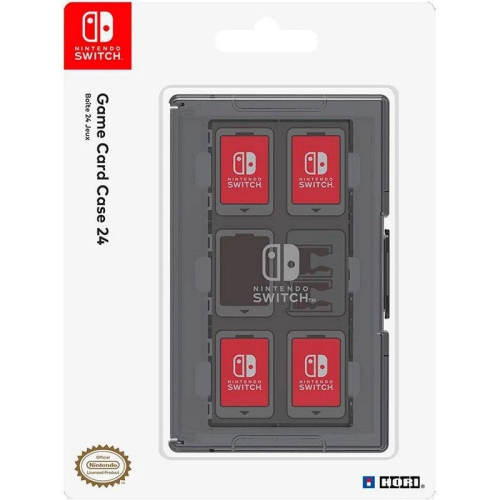 Кейс для зберігання ігрових карт Hori Game Card Case 24 for Nintendo Switch (873124006209) Black - фото 2