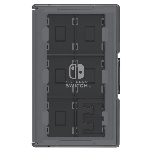 Кейс для зберігання ігрових карт Hori Game Card Case 24 for Nintendo Switch (873124006209) Black - фото 1