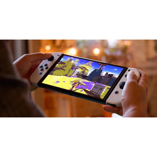 Ігрова приставка портативна Nintendo Switch OLED (White) - фото 10