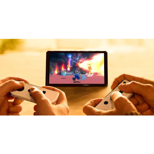 Ігрова приставка портативна Nintendo Switch OLED (White) - фото 12