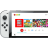 Ігрова приставка портативна Nintendo Switch OLED (White) - фото 4